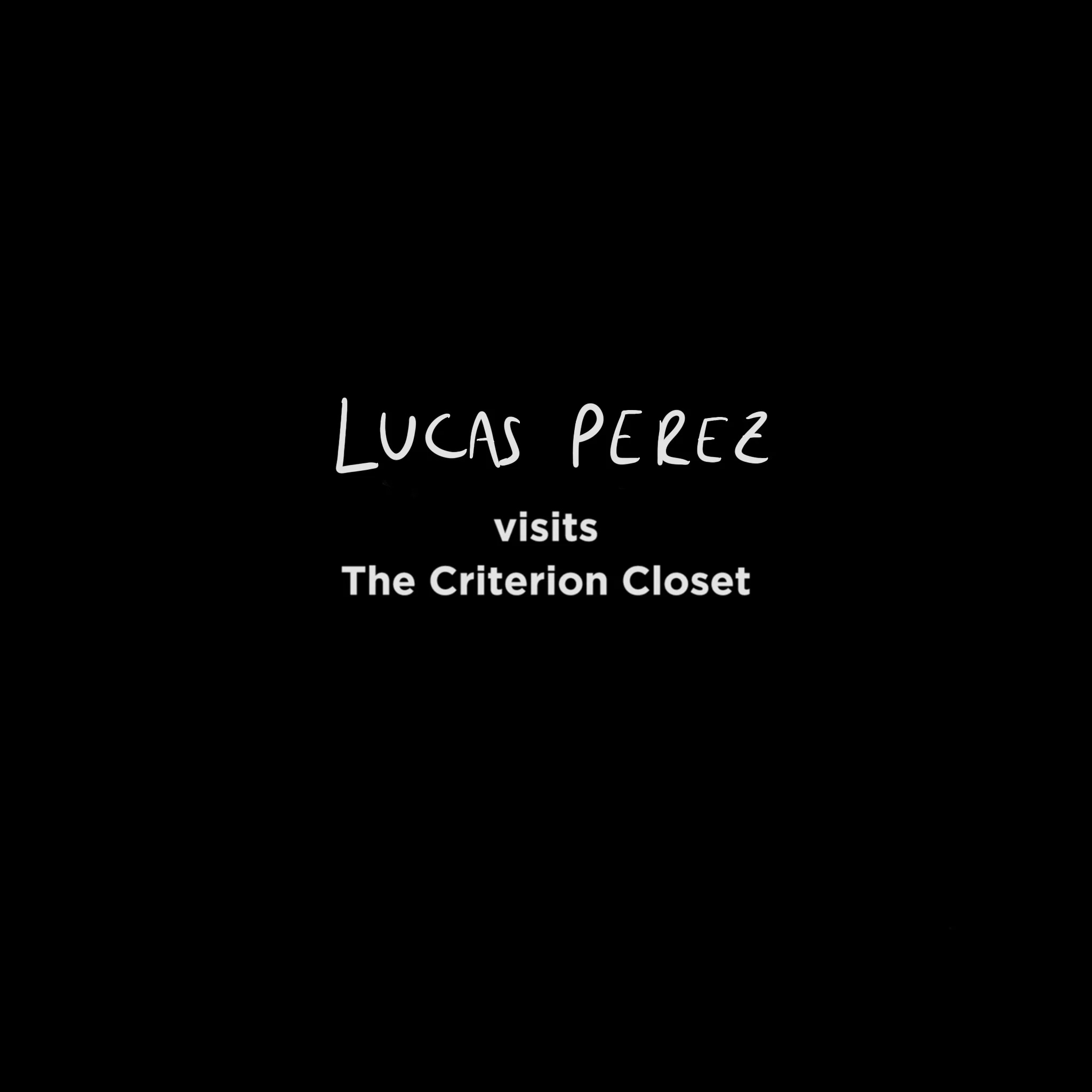 criterion closet